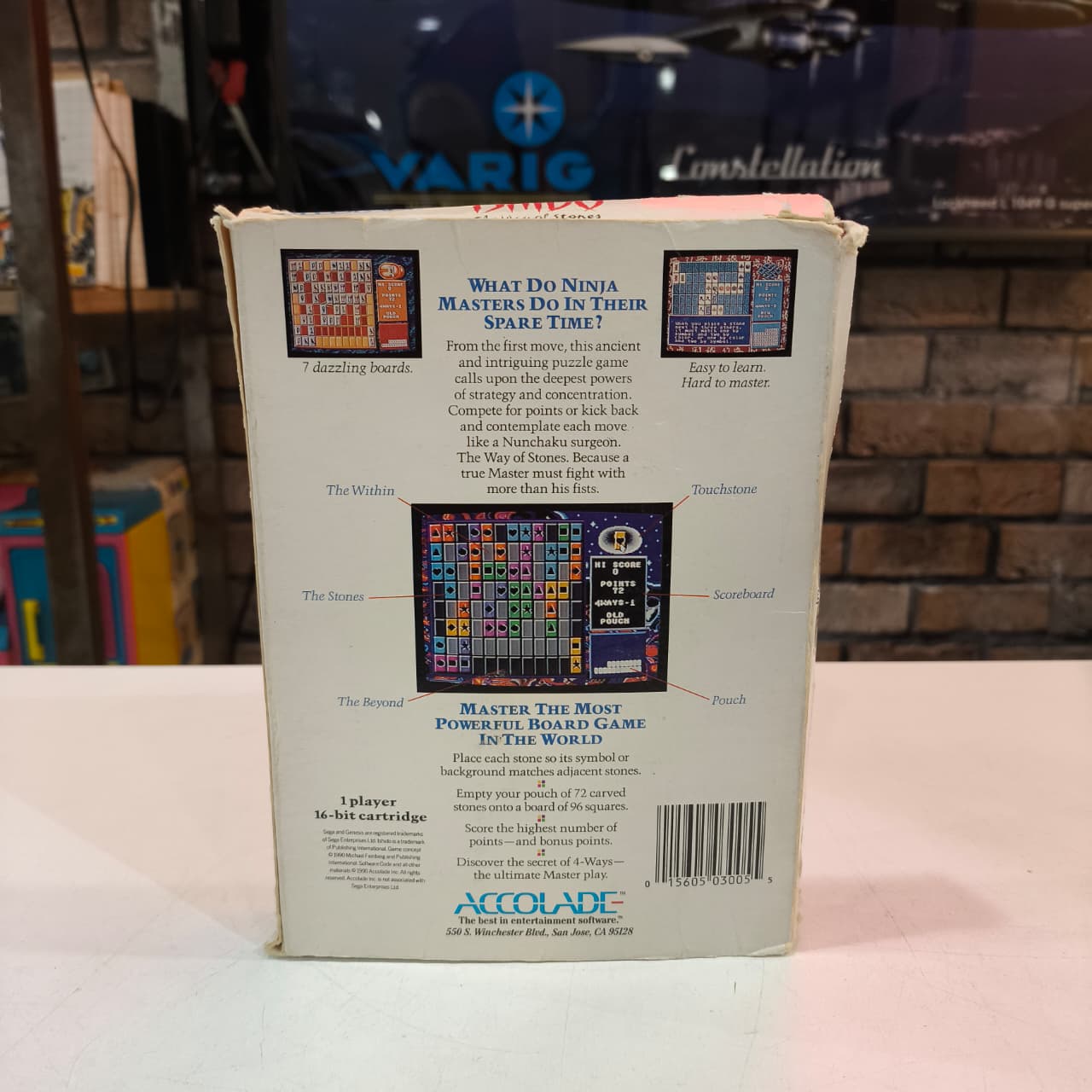 Fita Sega Genesis Ishido: The Way of Stones - Imagem 4