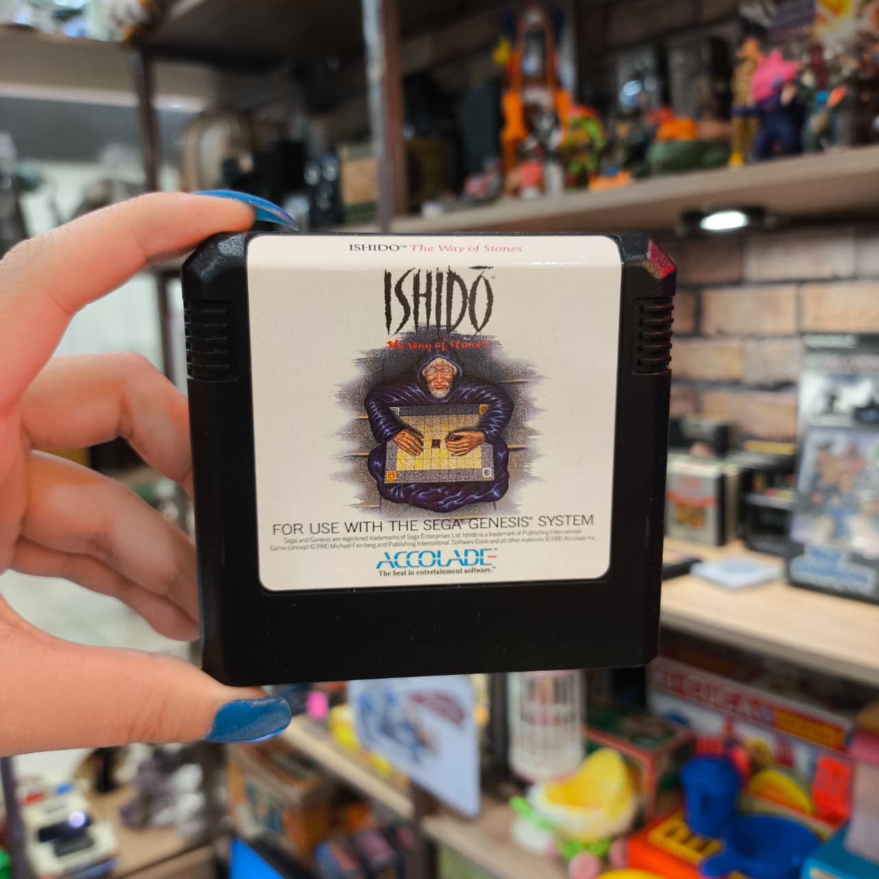 Fita Sega Genesis Ishido: The Way of Stones - Imagem 2