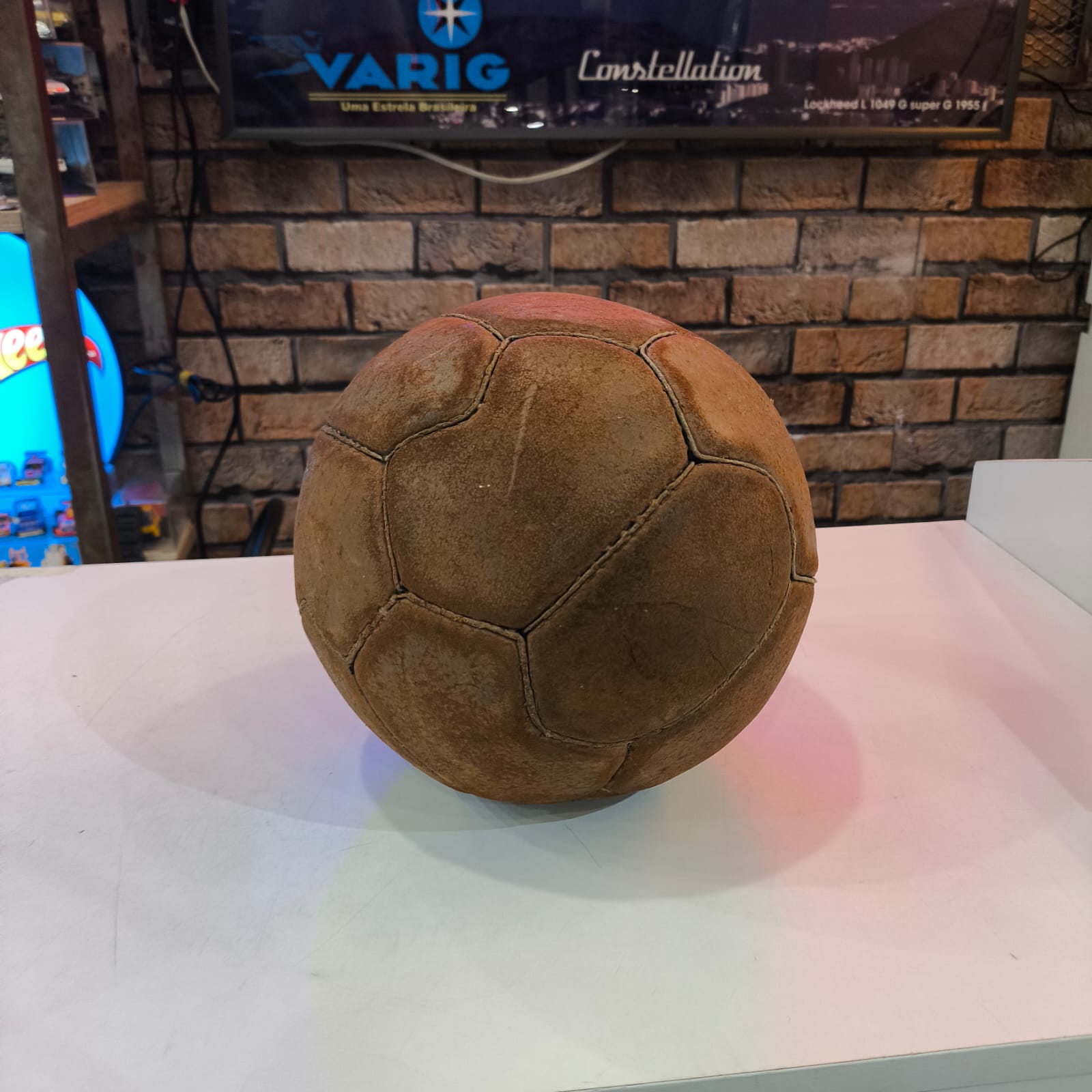 Bola de Futebol original dos anos 50