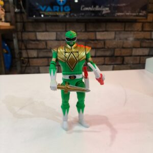 Boneco Power Ranger Verde vira cabeça Original Hasbro