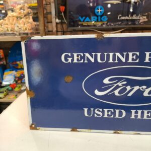 Placa Esmaltada Ford Genuine Parts Americana