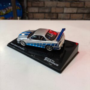 Miniatura Nissan Skyline GT-R (R34) Velozes e Furiosos