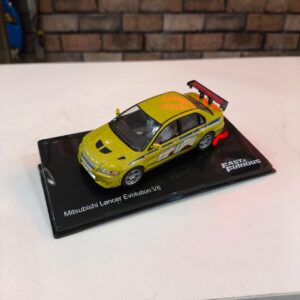 Miniatura Mitsubishi Lancer Evolution VII Velozes e Furiosos