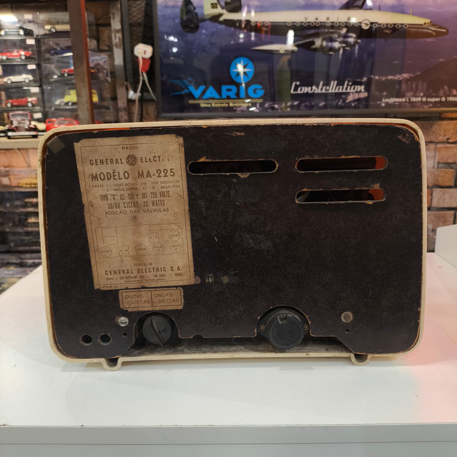 Antigo Rádio Valvulado General Electric - Imagem 4