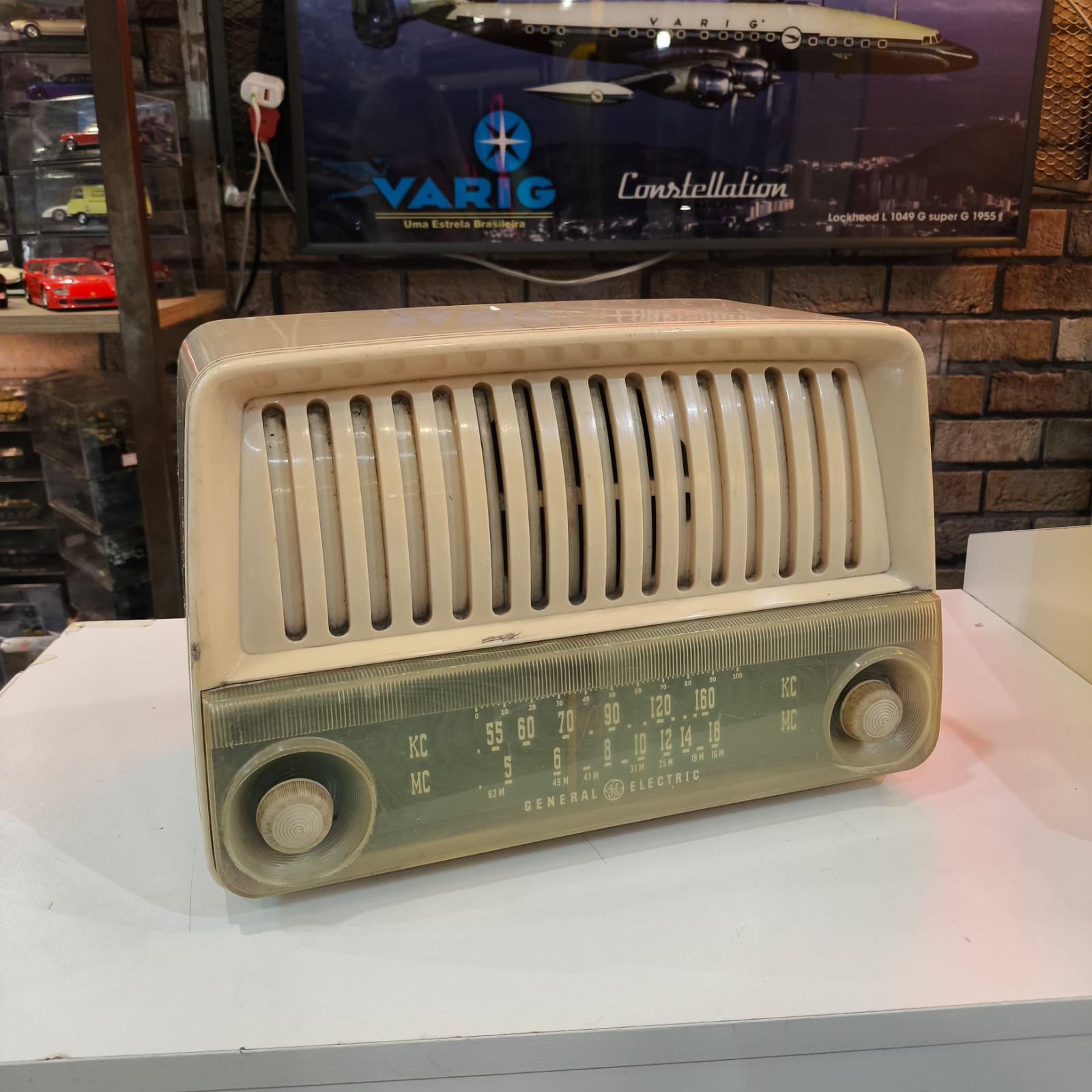 Antigo Rádio Valvulado General Electric
