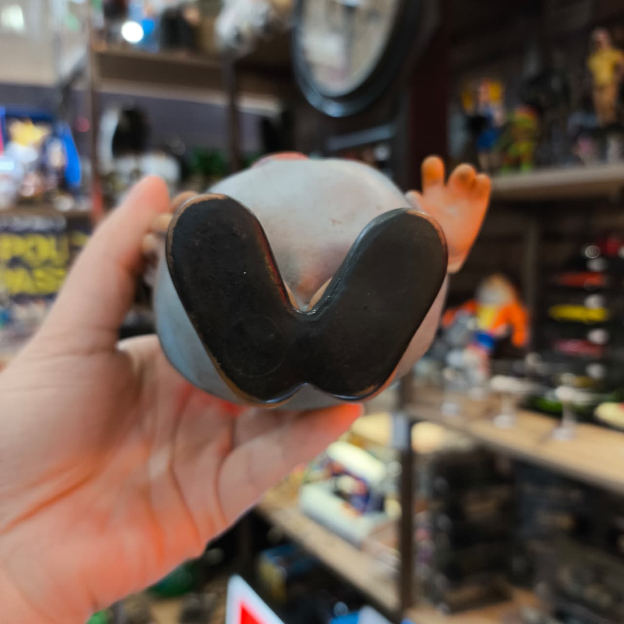 Antigos bonecos de vinil Gordo e Magro - Imagem 5