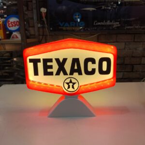 Luminoso de mesa Texaco em impressão 3D