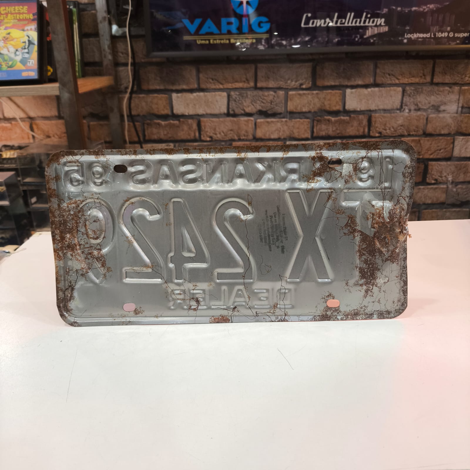 Placa de Carro Arkansas - Imagem 4
