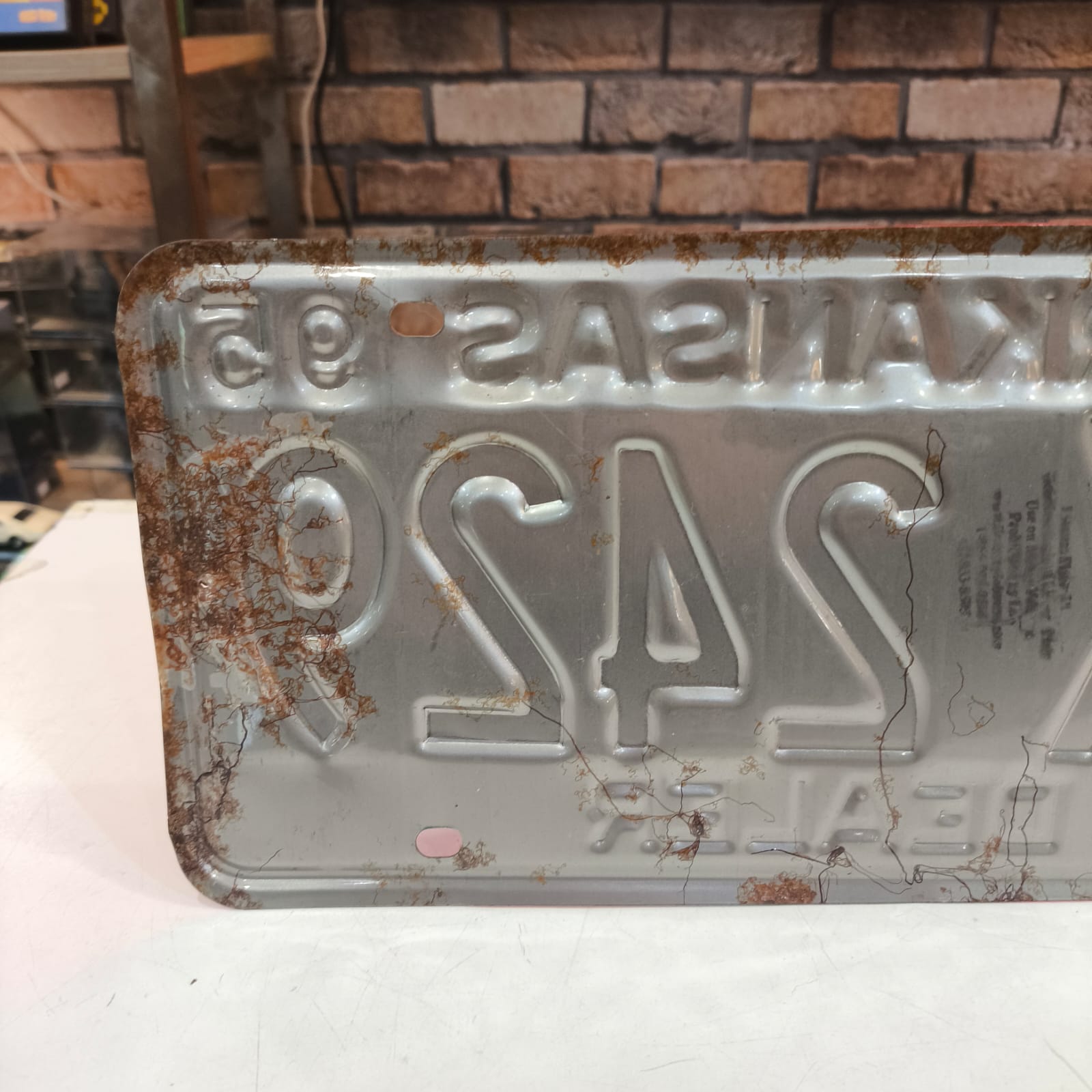 Placa de Carro Arkansas - Imagem 5