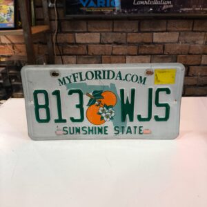 Placa de Carro Florida Sunshine State