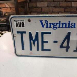 Placa de Carro Virginia