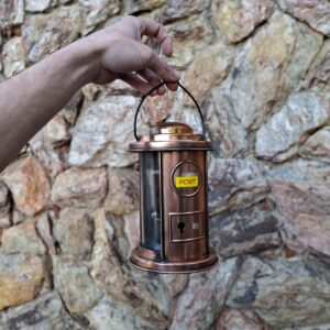 Lanterna Miniatura POST em Cobre