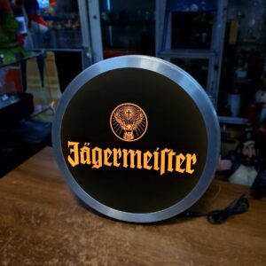 Luminoso Jägermeister Redondo de Parede