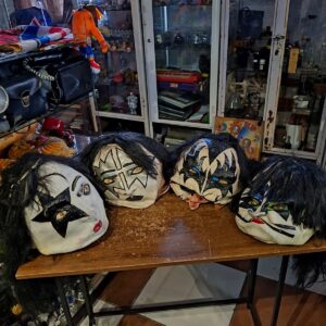Máscaras KISS Conjunto com 4 Illusive Concepts 1996