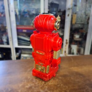 Robô de Brinquedo Vermelho 1984