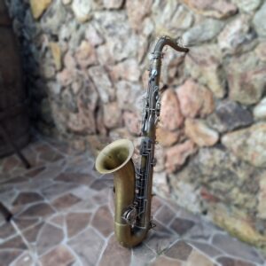 Saxofone Tenor Antigo Weril Fabricação Nacional