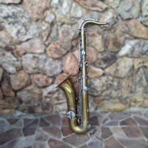 Saxofone Tenor Antigo Weril Fabricação Nacional
