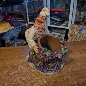 Chef de Cozinha Porta-Garrafa de Vinho